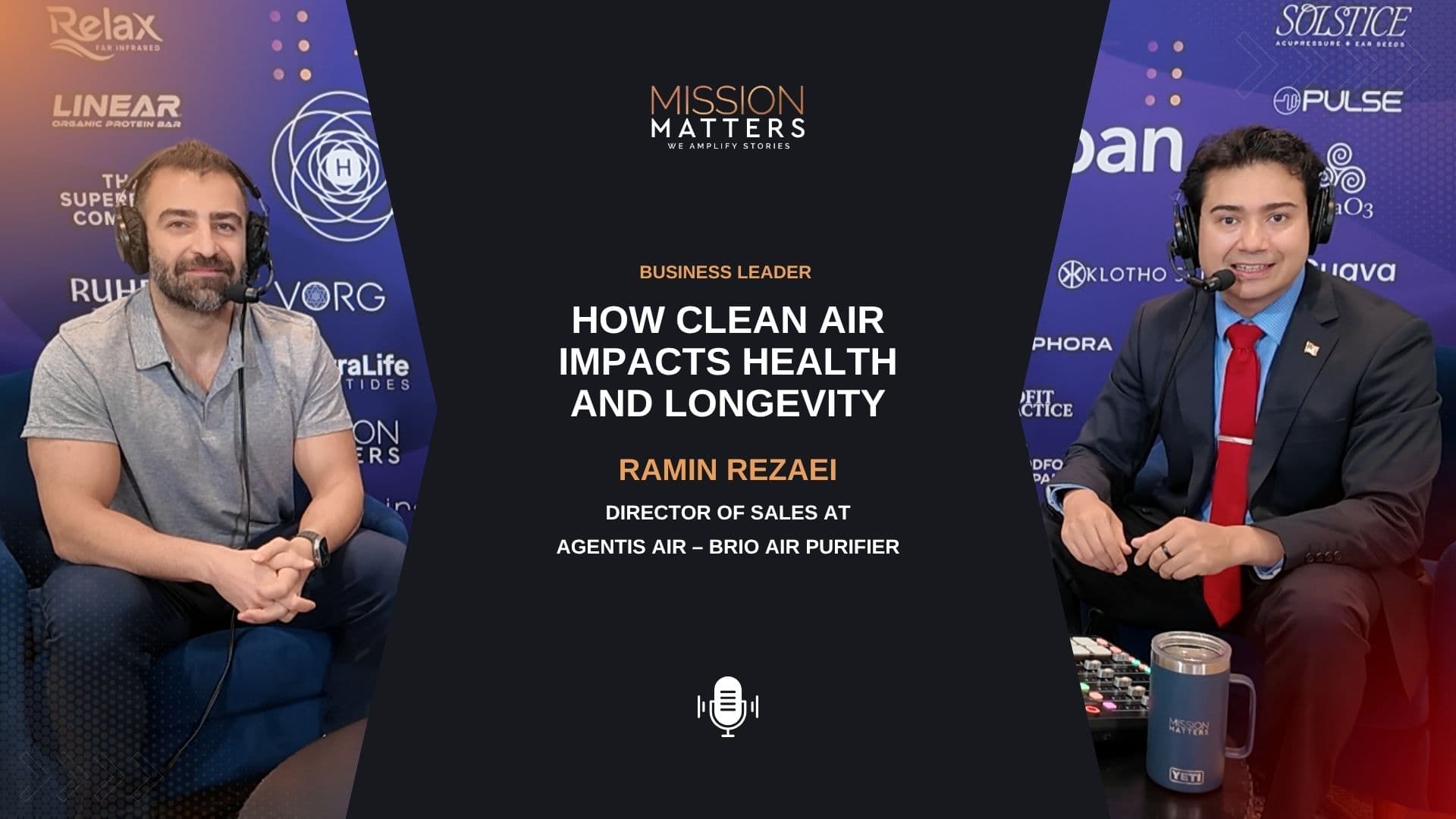 How Clean Air Impacts Health and Longevity with Ramin Rezaei