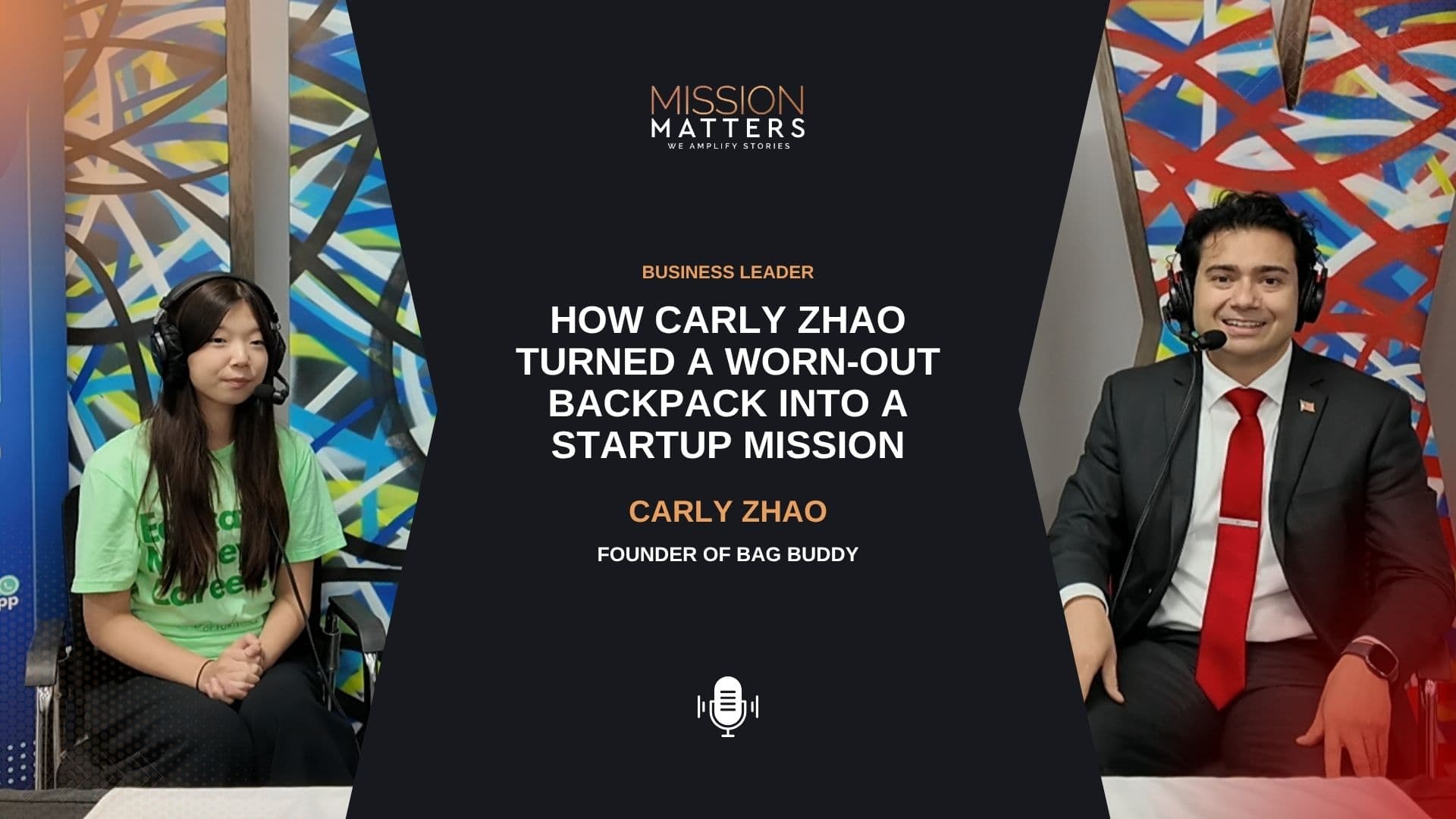 How Carly Zhao Turned a Worn-Out Backpack Into a Startup Mission